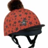 LeMieux Mini Hat Silk Sienna -Equestrian Supply Store lm minihatsilk sienna lr202