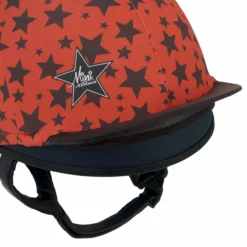 LeMieux Mini Hat Silk Sienna 10 LeMieux Mini Hat Silk Sienna -Equestrian Supply Store lm minihatsilk sienna lr204