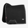 LeMieux Puissance Suede Dressage Square Black -Equestrian Supply Store lm saddlepad puissance black dr hr 1 copy