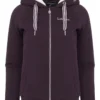 LeMieux Sherpa Lined Hoodie Fig -Equestrian Supply Store lm sherpazipthrough fig1 lr