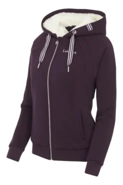 LeMieux Sherpa Lined Hoodie Fig 8 LeMieux Sherpa Lined Hoodie Fig -Equestrian Supply Store lm sherpazipthrough fig2 lr