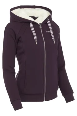 LeMieux Sherpa Lined Hoodie Fig 9 LeMieux Sherpa Lined Hoodie Fig -Equestrian Supply Store lm sherpazipthrough fig3 lr