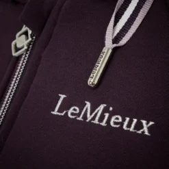 LeMieux Sherpa Lined Hoodie Fig 11 LeMieux Sherpa Lined Hoodie Fig -Equestrian Supply Store lm sherpazipthrough fig5 lr