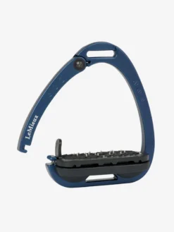 LeMieux Vector Balance Stirrup Navy -Equestrian Supply Store lm stirrup vector balance navy hr20620copy