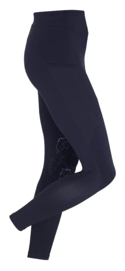 LeMieux Lucie Mesh Legging Navy 5 LeMieux Lucie Mesh Legging Navy -Equestrian Supply Store lm twilightlucieleggings navy2 lr