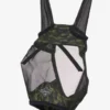 LeMieux Visor-Tek Half Fly Mask Camo Green -Equestrian Supply Store lm visortek flymask camogreen half hr