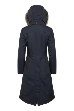 LeMieux Loire Waterproof Riding Coat Navy -Equestrian Supply Store lm waterproofridingcoat navy4 lr