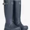 LeMieux Stride Wellington Boot Navy -Equestrian Supply Store lm wellies adult navy hr 1