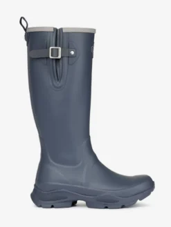 LeMieux Stride Wellington Boot Navy -Equestrian Supply Store lm wellies adult navy hr 2 copy