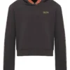LeMieux Young Rider Cropped Hoodie Liquorice -Equestrian Supply Store lm youngridercroppedhoodie liquorice1 lr