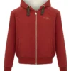 LeMieux Young Rider Sherpa Lined Hoodie Sienna -Equestrian Supply Store lm youngridersherpa sienna1 lr