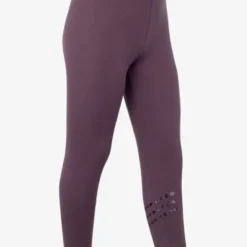 LeMieux Mini Leah Riding Legging 2 Pack Wisteria-Dove