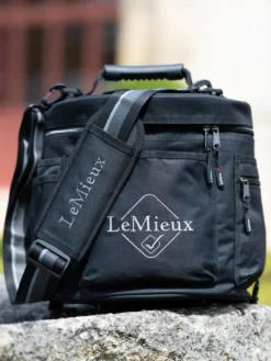 LeMieux Elite Circular Grooming Tote Black 9 LeMieux Elite Circular Grooming Tote Black -Equestrian Supply Store photo 05 06 2023 11 13 51 copy