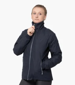 Premier Equine Pro Tech Rider Ladies Waterproof Riding Jacket Navy -Equestrian Supply Store pro tech rider ladies waterproof riding jacket navy 1