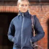 Premier Equine Pro Tech Rider Ladies Waterproof Riding Jacket Navy 2 Premier Equine Pro Tech Rider Ladies Waterproof Riding Jacket Navy -Equestrian Supply Store pro tech rider ladies waterproof riding jacket navy 2