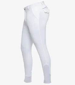 Premier Equine Santino Men's Gel Knee Riding Breeches White 9 Premier Equine Santino Men's Gel Knee Riding Breeches White -Equestrian Supply Store santino mens breeches white 3