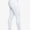 Premier Equine Santino Men's Gel Knee Riding Breeches White -Equestrian Supply Store santino mens breeches white 4