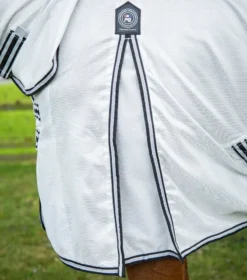 Premier Equine ShowerTex Fly Rug With Surcingles Red -Equestrian Supply Store showertex stay dry fly rug red 4