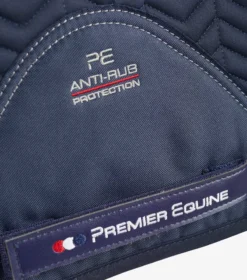 Premier Equine Sovereign Dressage Square Navy -Equestrian Supply Store sovereign dressage saddle pad navy 5