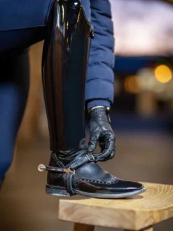 LeMieux Spur Straps Black 16 Inch