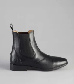 Premier Equine Torlano Leather Chelsea Paddock Boot Black -Equestrian Supply Store torlano chelsea boot black 2
