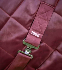 Premier Equine Tuscan Stable Rug 100g Burgundy 11 Premier Equine Tuscan Stable Rug 100g Burgundy -Equestrian Supply Store tuscan 100g stable rug wine 4