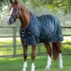 Premier Equine Tuscan Stable Rug 100g Black -Equestrian Supply Store tuscan stable rug 100g black