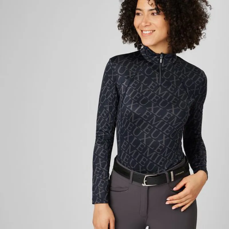 LeMieux Fleur Baselayer Navy 10 LeMieux Fleur Baselayer Navy - Image 8