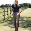 Premier Equine Virtue Ladies Full Seat Gel Riding Breeches Walnut -Equestrian Supply Store virtue ladies breeches walnut 2
